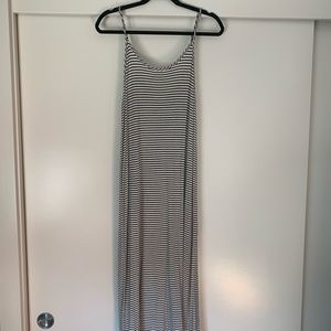 Striped maxi dress
